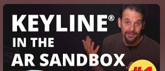 Coleção de vídeos de explicação da planificação hidrológica keyline em escala usando a tecnologia AR-Sandbox 