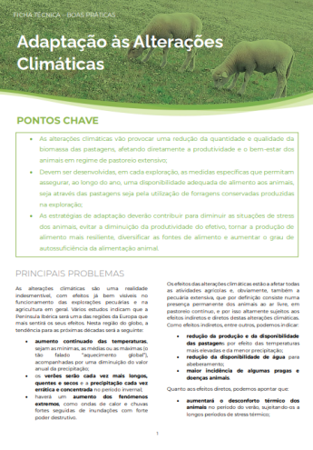 FICHA TÉCNICA – BOAS PRÁTICAS Pastoreio Extensivo / ... Imagem 1